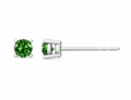 Quattro Green Stud Earrings - product-only cover image