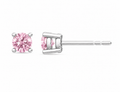 Quattro Pink Stud Earrings