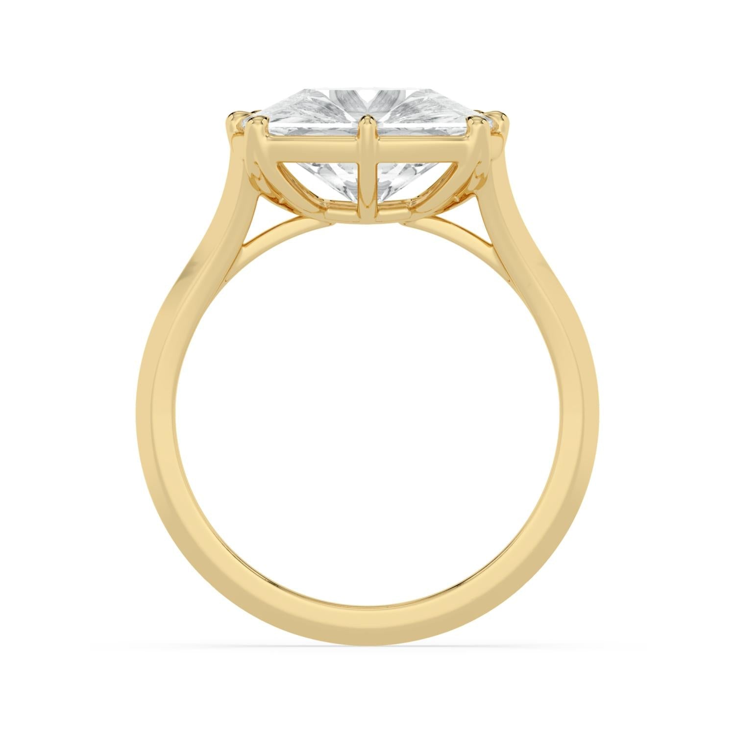 Bellezza Old Mine Engagement Ring