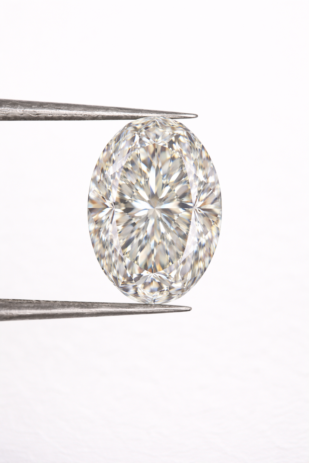 5.00ct Oval Cut Lab Diamond