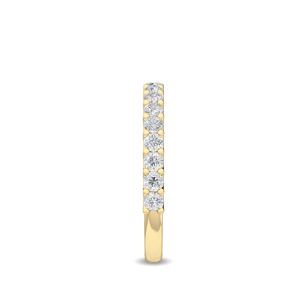 Classic Band Yellow Gold .50ct