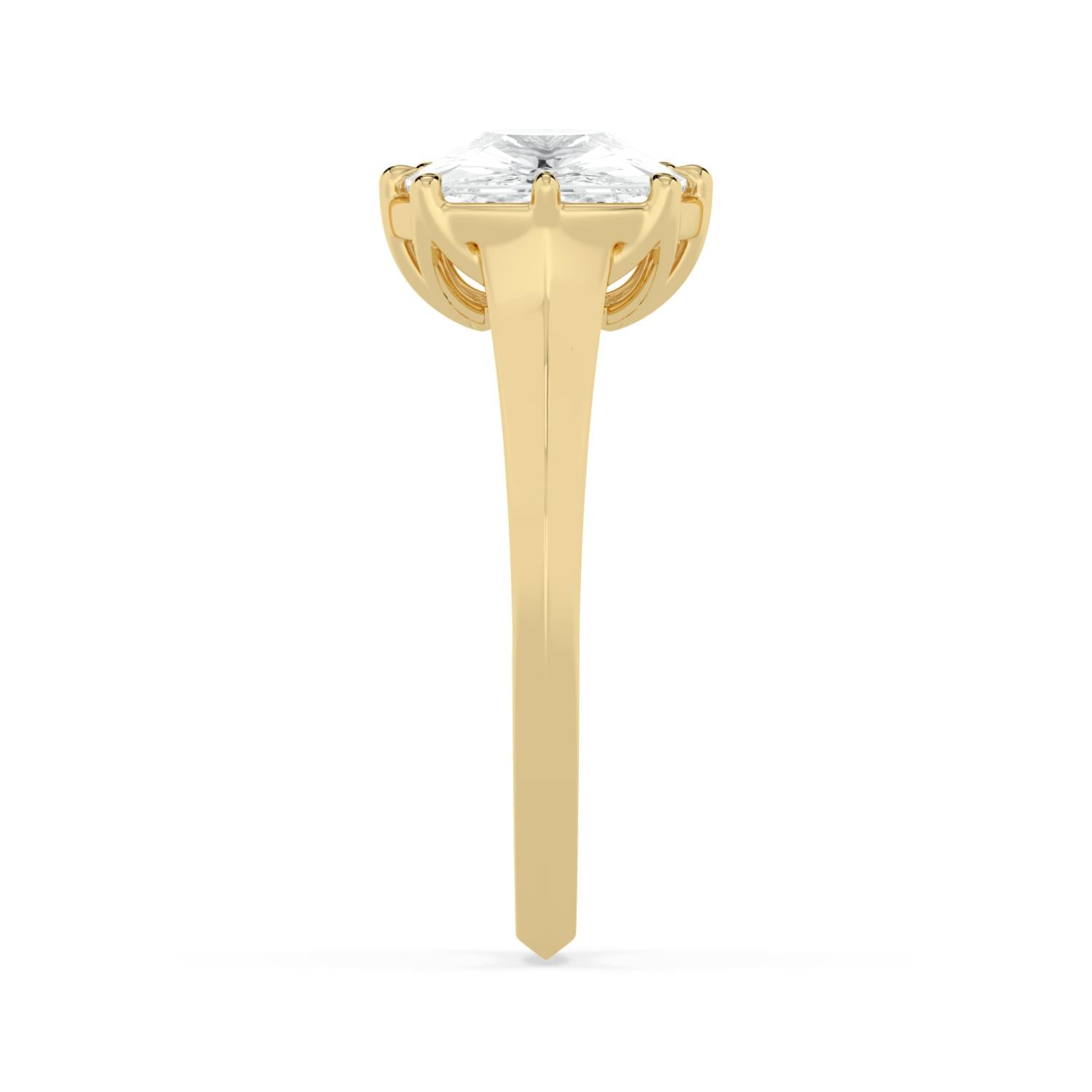Bellezza Old Mine Engagement Ring