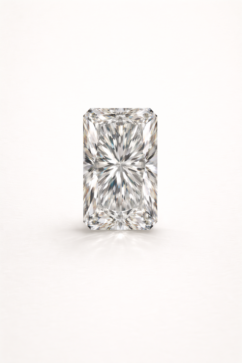 4.06ct Radiant Cut Lab Diamond