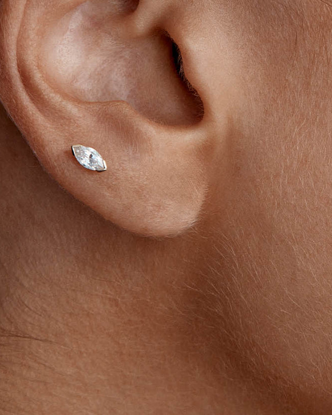 Marquise Stud Earrings