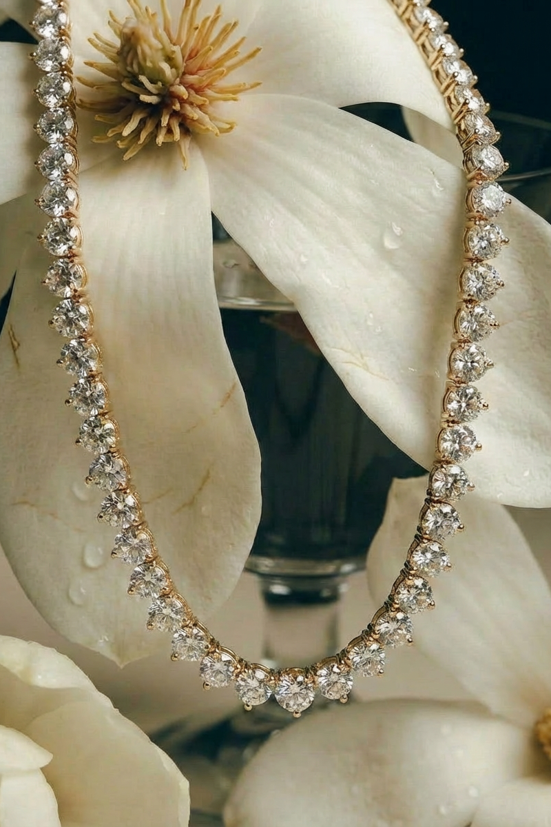 Princess Diana Tennis Necklace