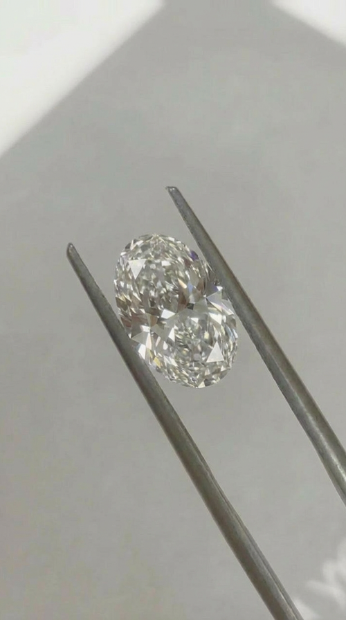 2ct Moval Cut Lab Diamond