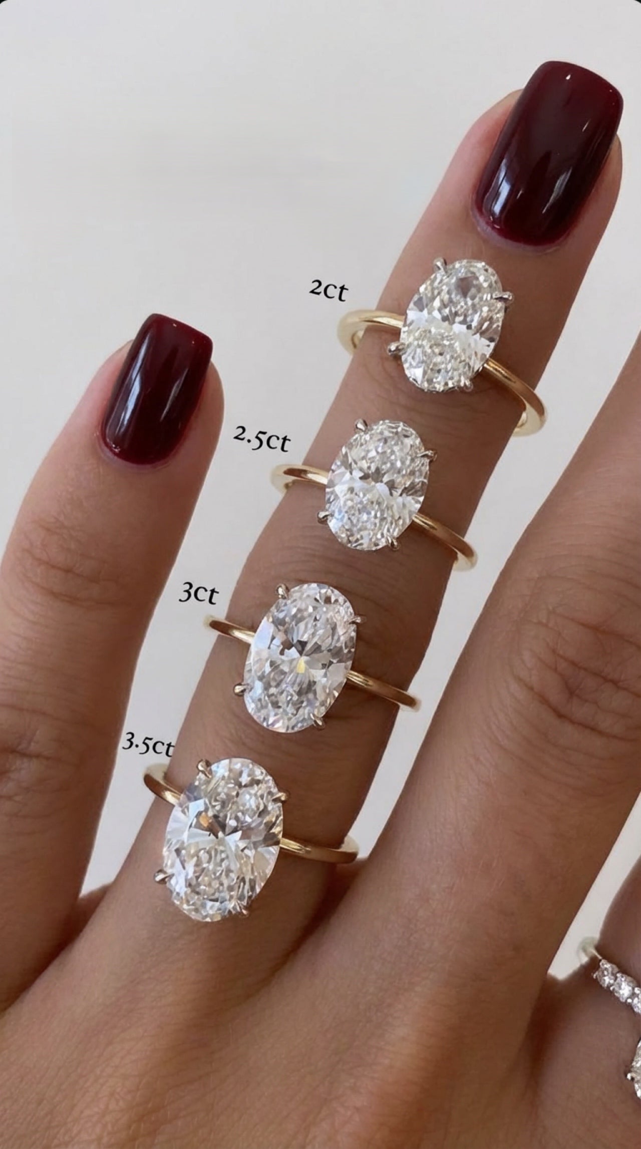 Oval Solitaire Engagement Ring