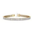 Celeste Emerald Diamond Bracelet in 9K Yellow Gold - product image 1