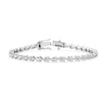 5.23ct Pear Lab Diamond Bracelet - image 1
