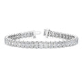 13.00ct Oval Lab Diamond Bracelet - image 1
