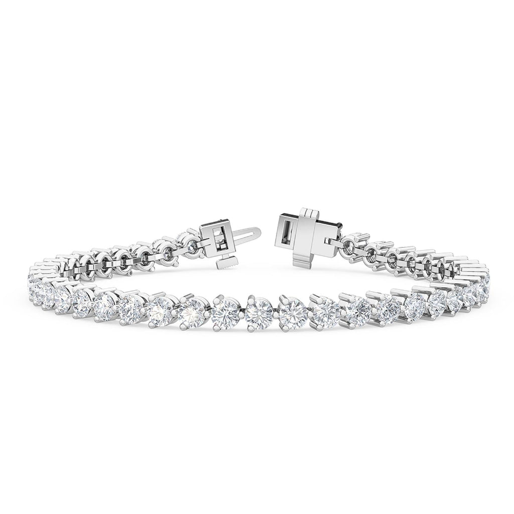 Clara Diamond Tennis Bracelet in 9K White Gold - product image 2