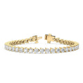 Clara Diamond Tennis Bracelet in 9K Yellow Gold - product image 1