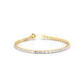5.18ct Emerald Lab Diamond Bracelet - image 5