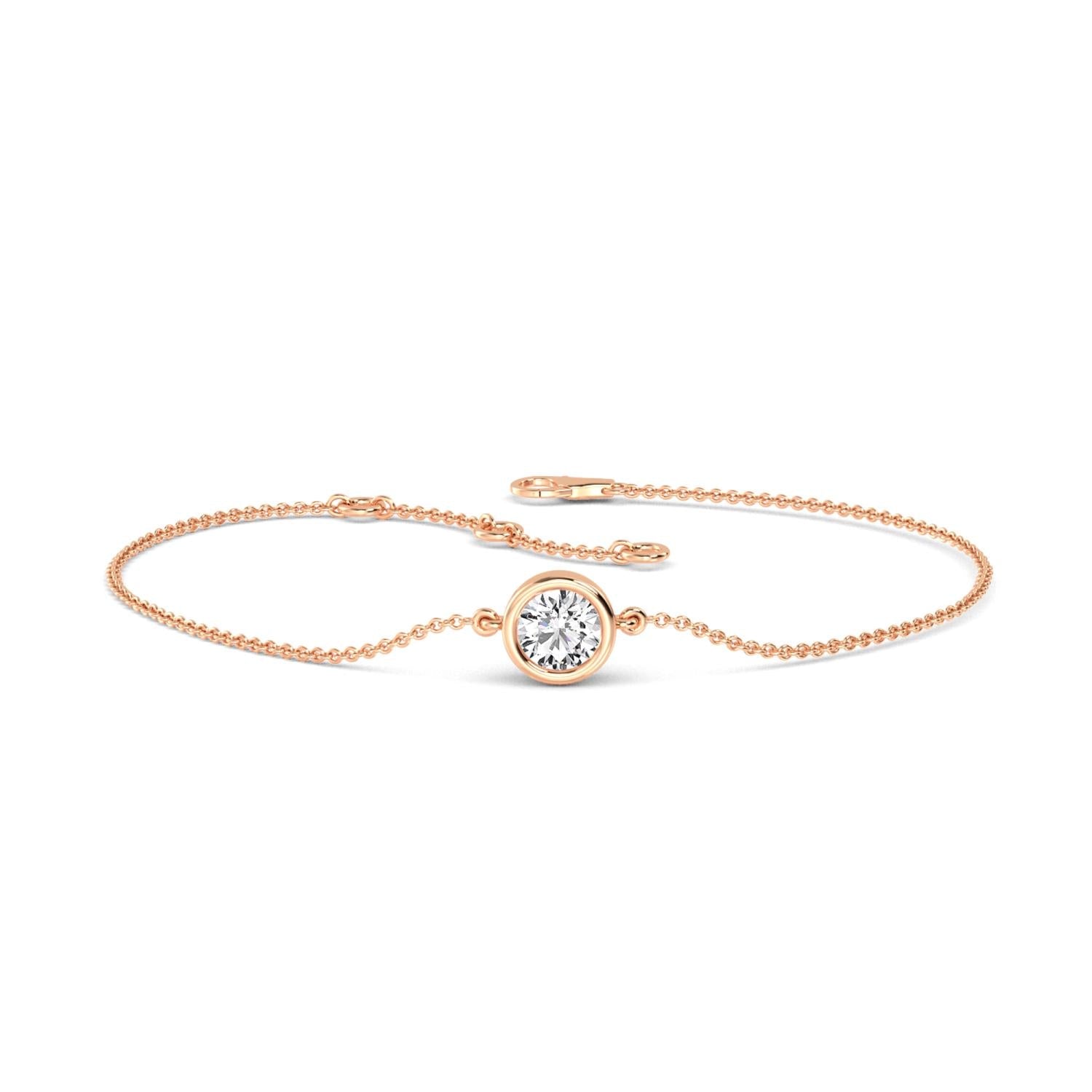 Bianca Bracelet - rose gold product image 1