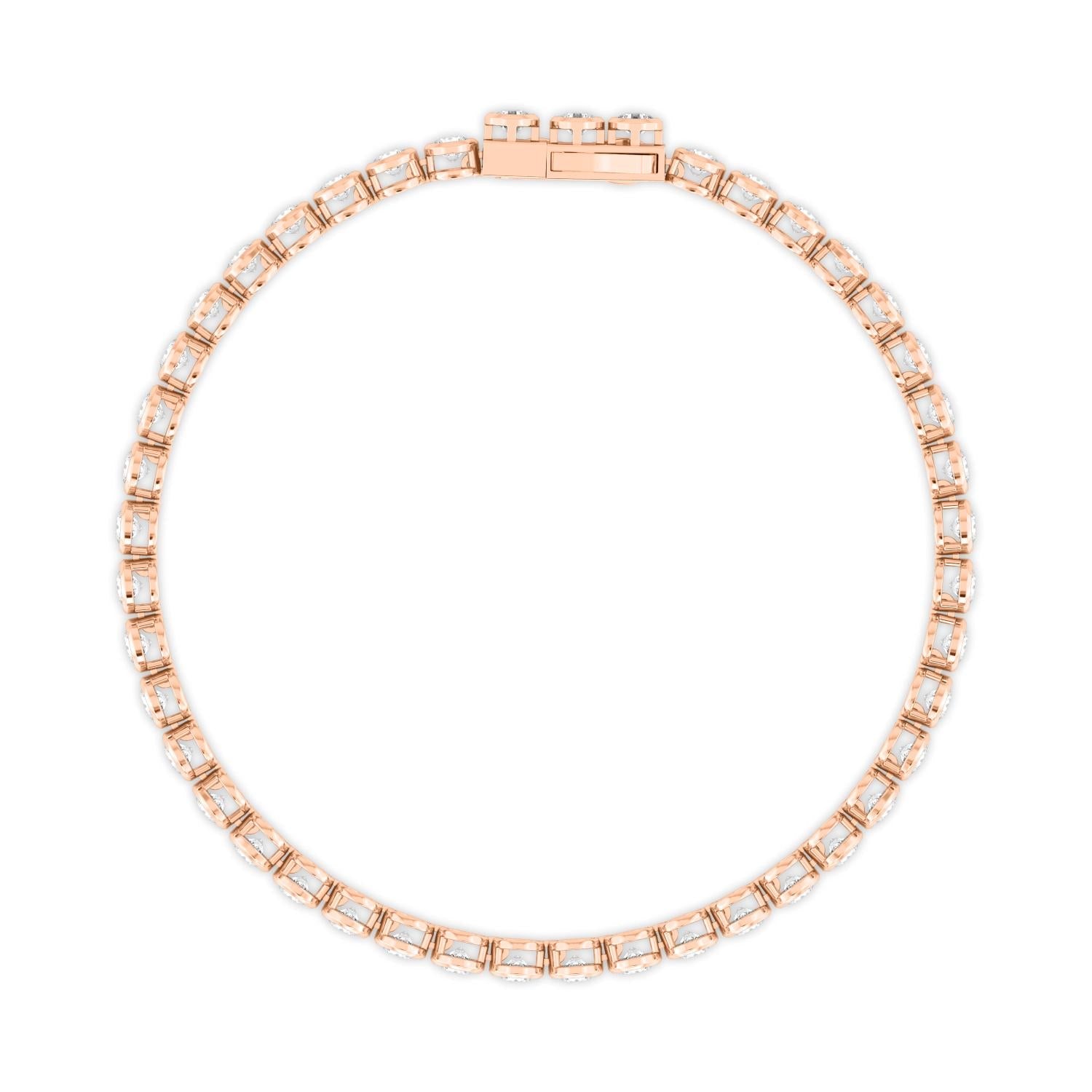 Amara Diamond Bracelet - rose gold product image 3