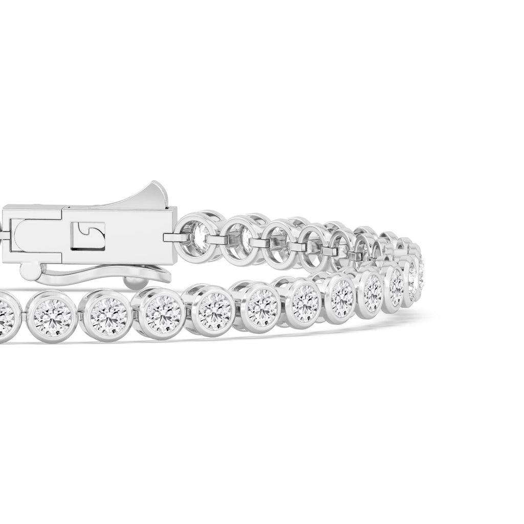 Amara Diamond Bracelet - white gold product image 4
