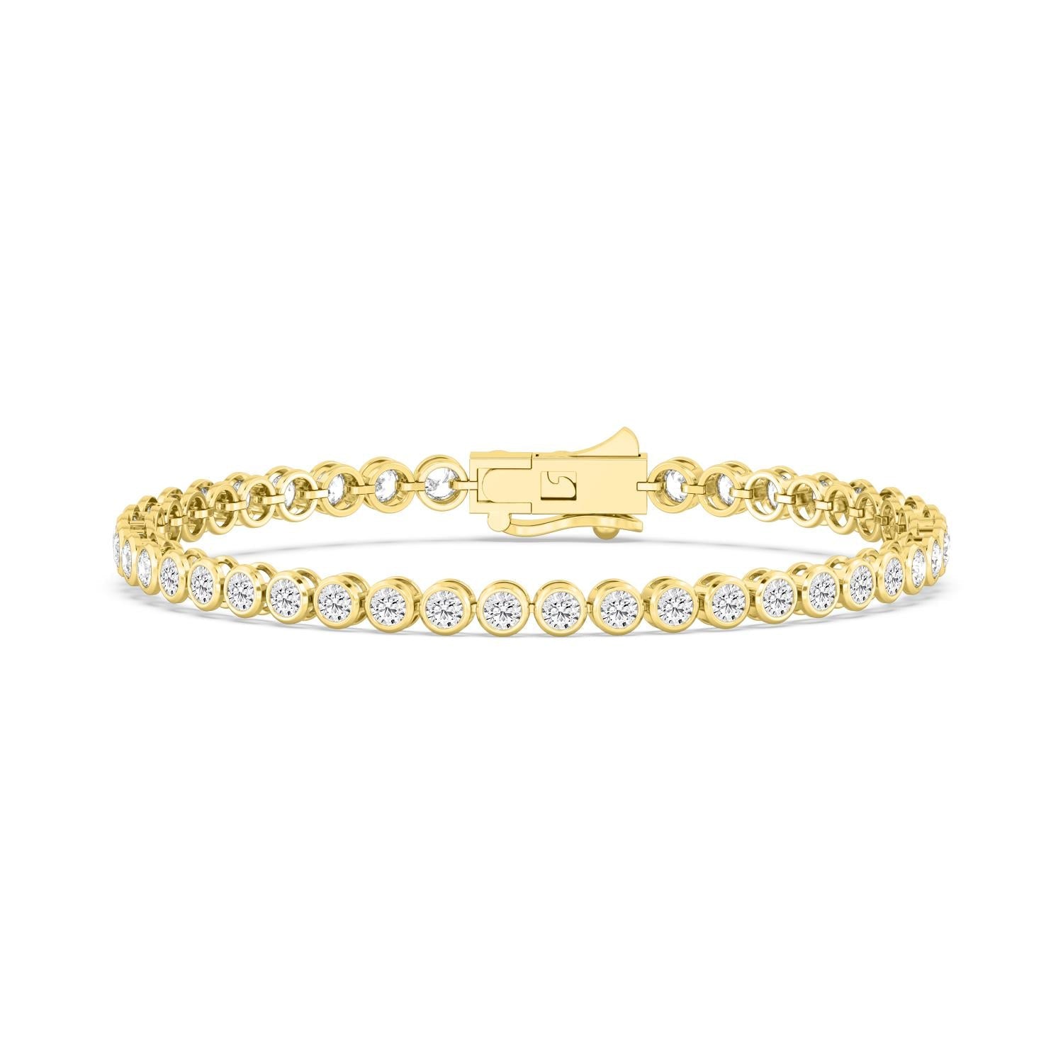 Amara Diamond Bracelet in 9K Yellow Gold - product image 1