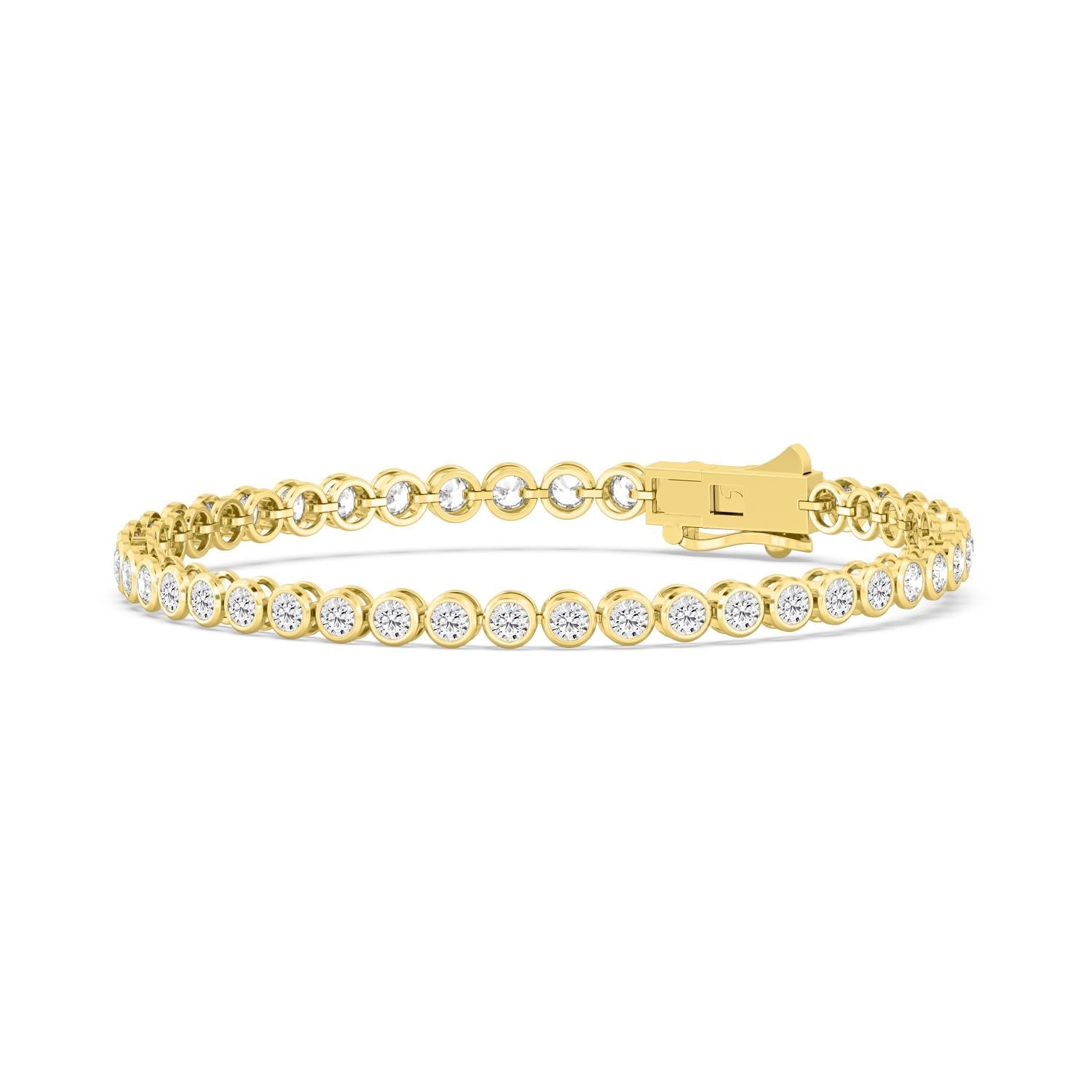 Amara Diamond Bracelet - yellow gold product image 5