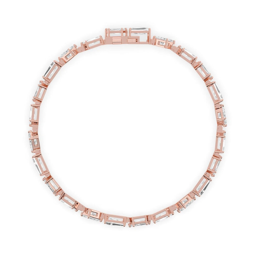 Splendore Mixed Bracelet - rose gold - detail view - SJBR20547MS-R-4
