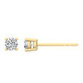 1.01 CT Classic Stud Yellow Gold