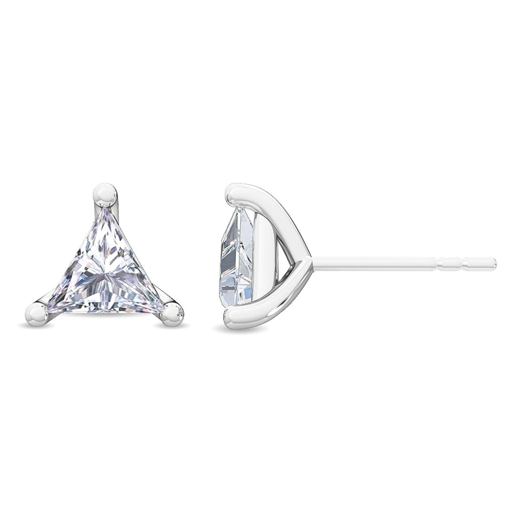 1.10ct Lab Diamond Earrings in White Gold - product image 1