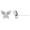 0.62ct Lab Diamond Earrings in White Gold - product image 1