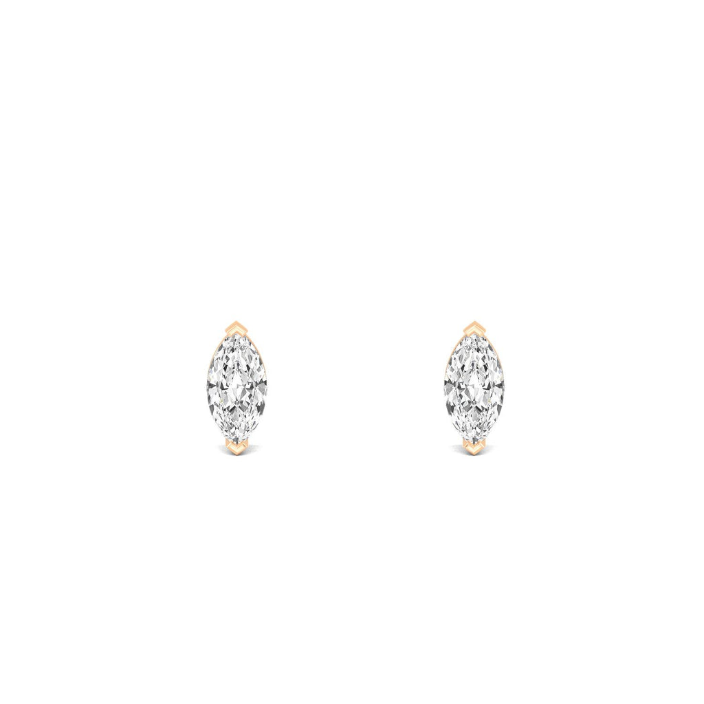 Marquise Stud Earrings
