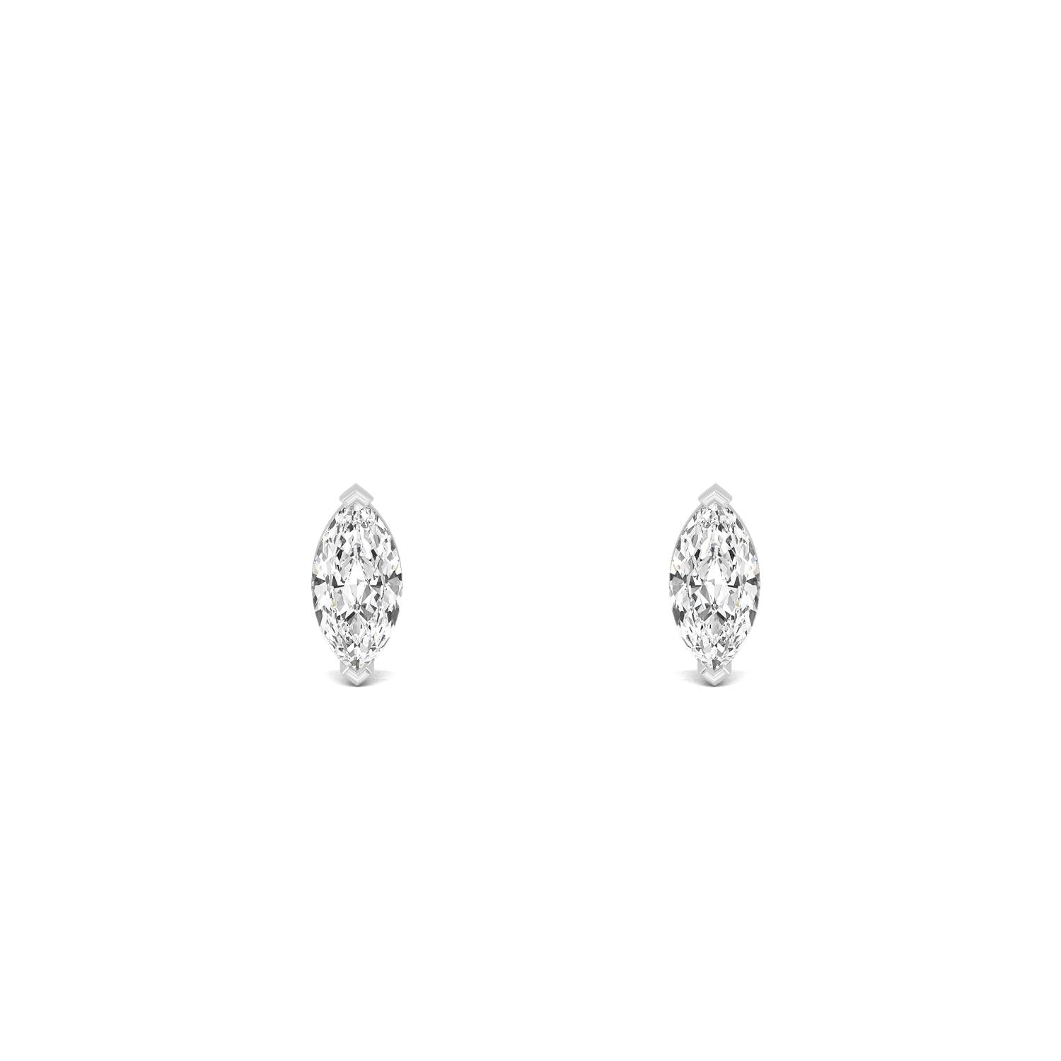 Marquise Stud Earrings