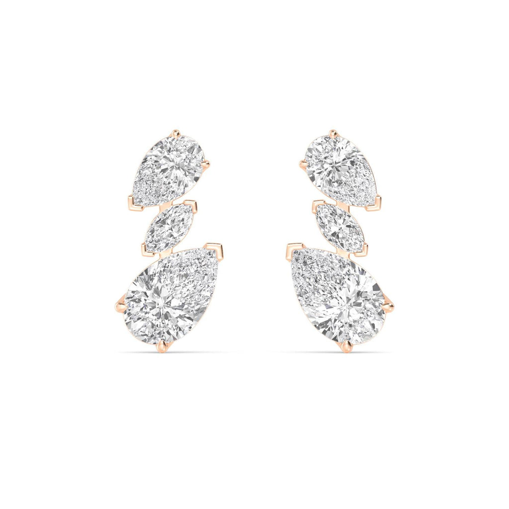 Ritz Noir drops - rose gold product image 1