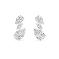 5.34ct Lab Diamond Earrings in White Gold - product image 1