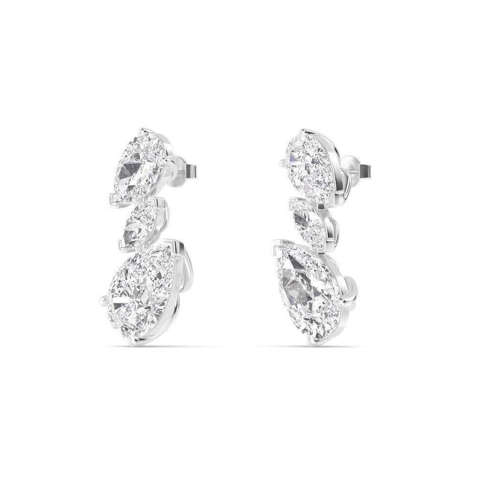 Ritz Noir drops - white gold product image 4
