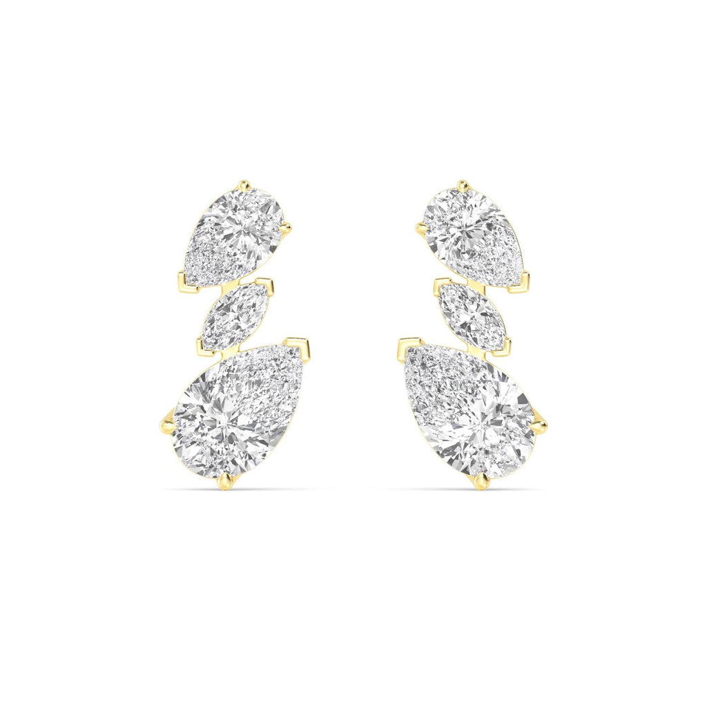 Ritz Noir drops - yellow gold product image 1