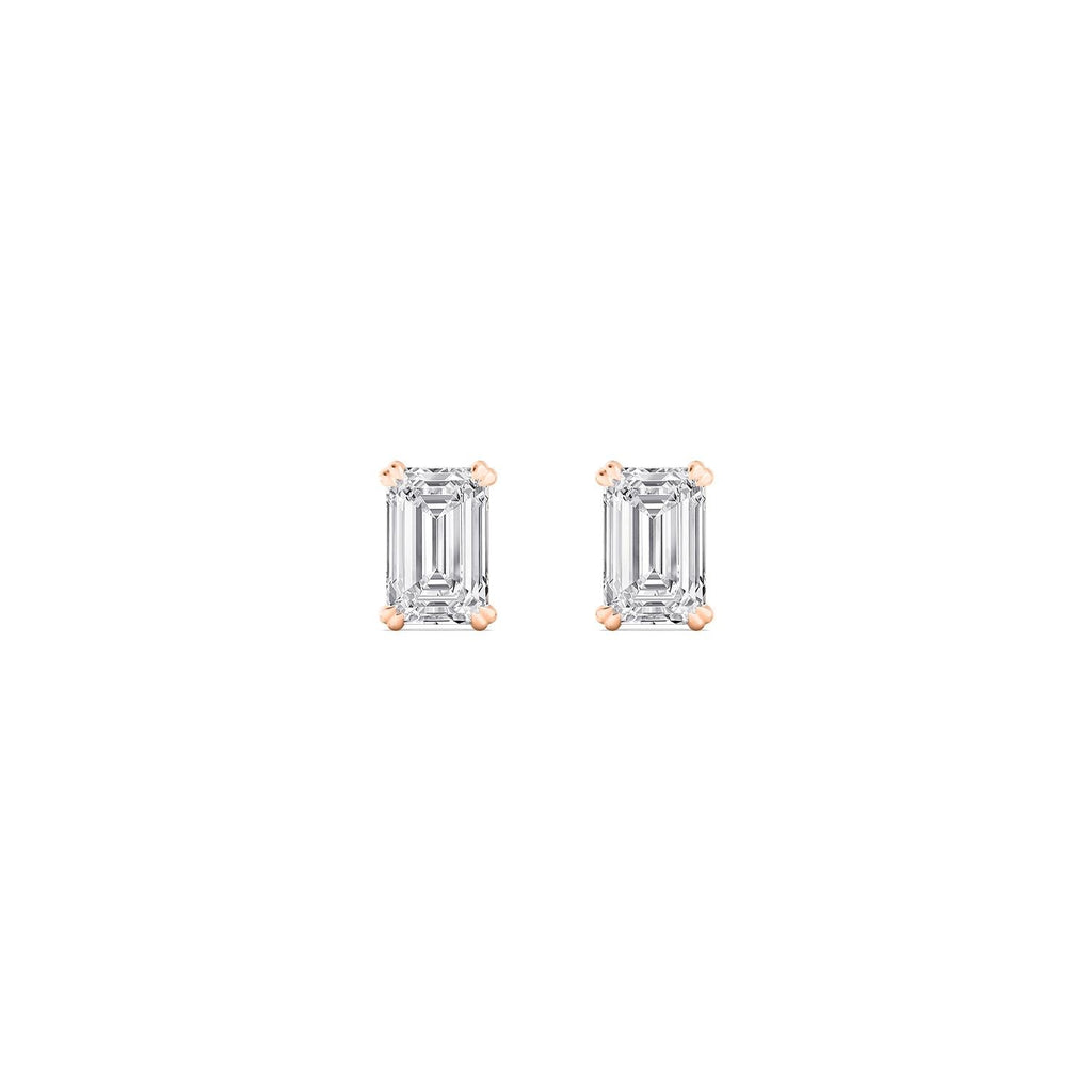 Emerald studs