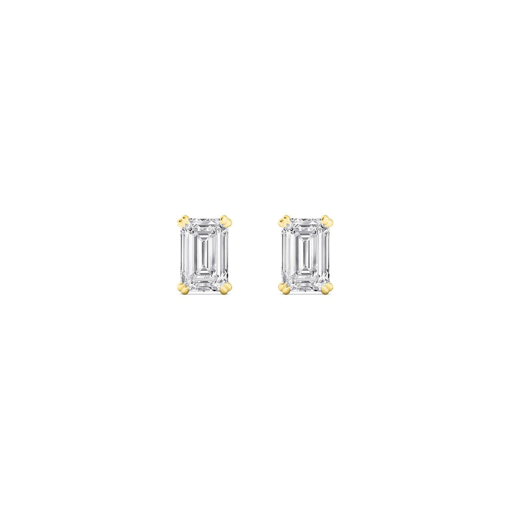Emerald studs