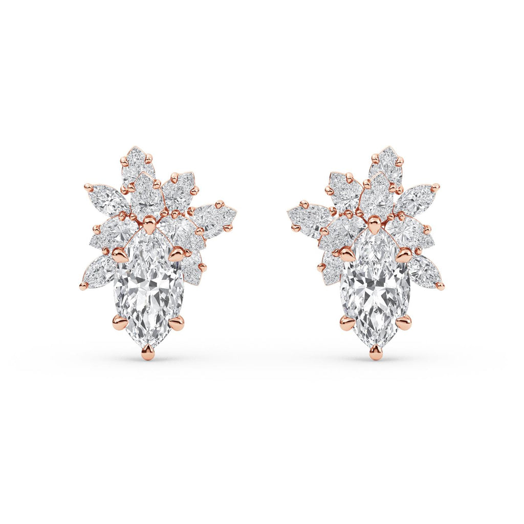 Verona clusters - rose gold product image 1