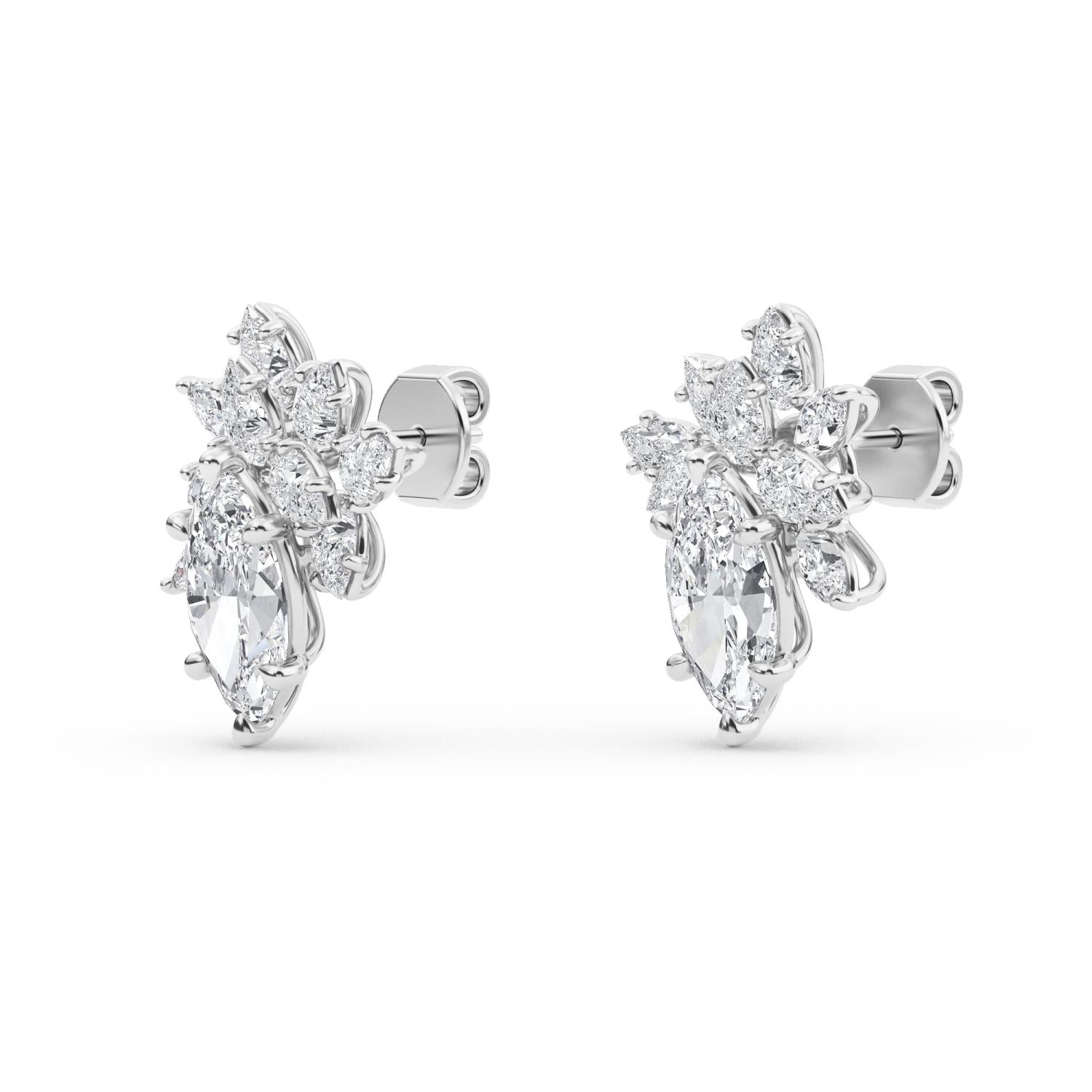 Verona clusters - white gold product image 4