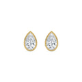 4.00ct Pear Lab Diamond Earrings - product image 1