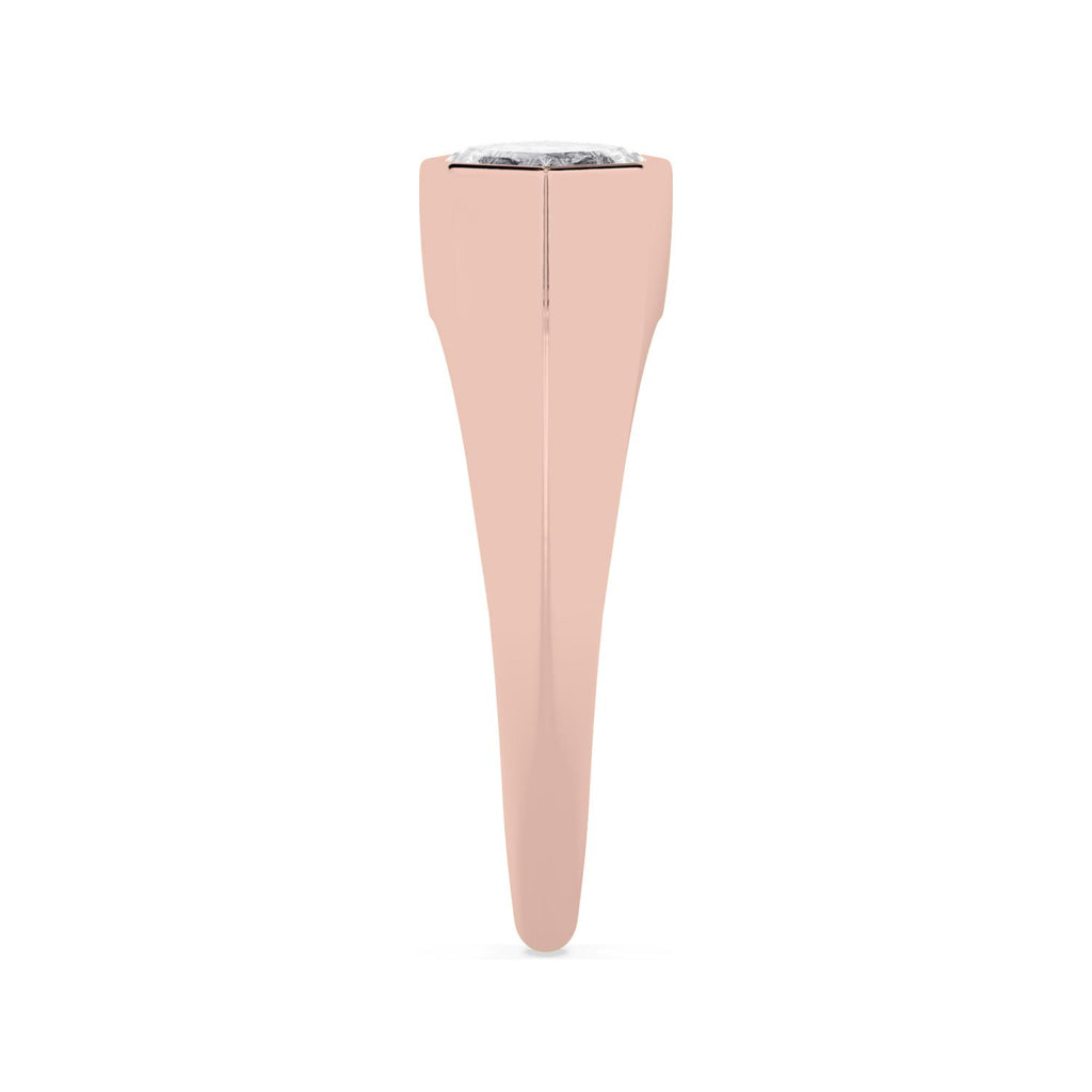 Noir Signet Ring - rose gold product image 4