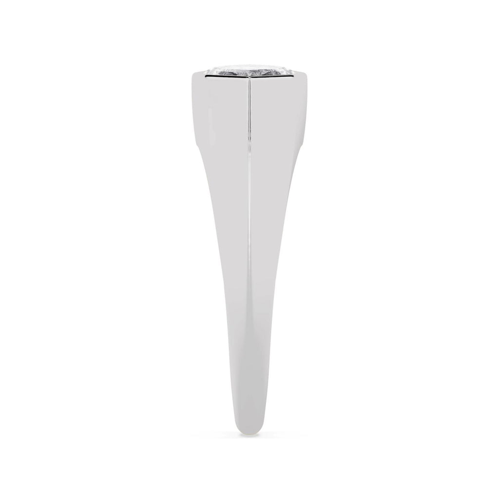 Noir Signet Ring - white gold product image 4