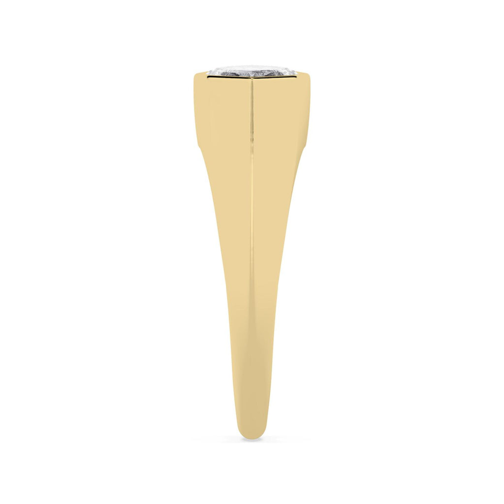 Noir Signet Ring - yellow gold product image 4