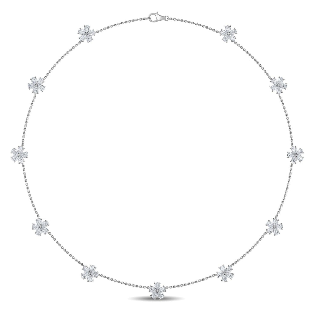 Daisy Dodd Necklace - white gold product image 1