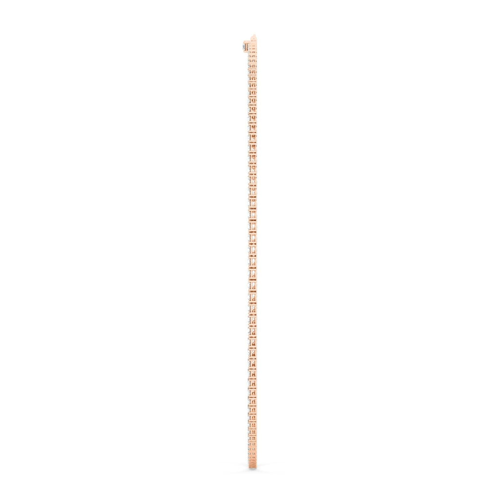Classic Tennis Necklace - rose gold product image 4