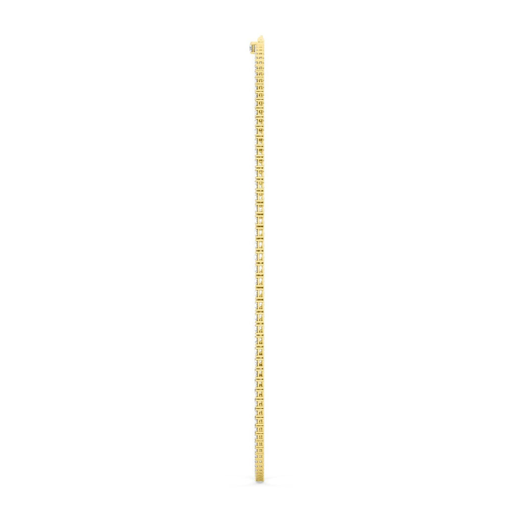 Classic Tennis Necklace - yellow gold product image 4