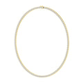 Classic Tennis Necklace - yellow gold product image 5
