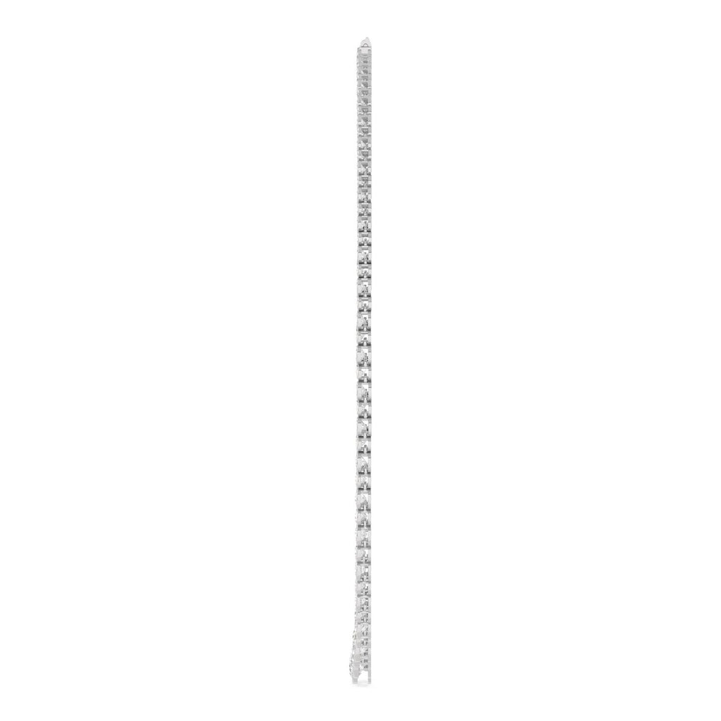 17.50ct Lab Diamond Tennis Necklace in 9ct Gold - white gold product image 5