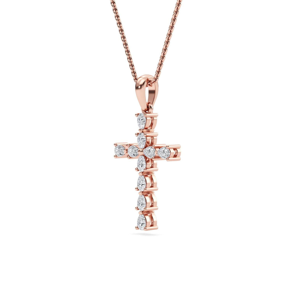 Belle Diamond Pendant - rose gold product image 4