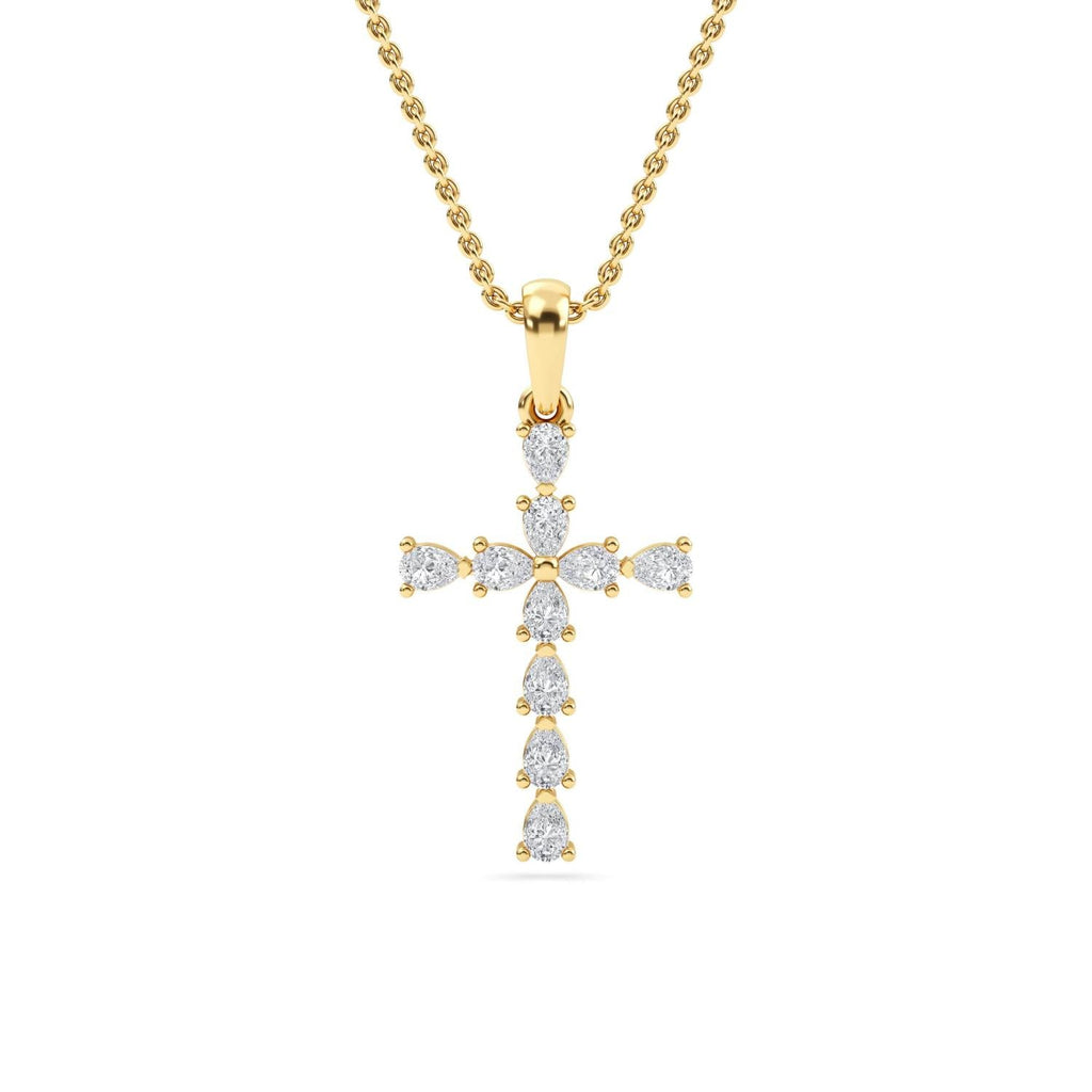 Belle Diamond Pendant in 9K Yellow Gold - product image 1