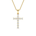 Belle Diamond Pendant in 9K Yellow Gold - product image 1