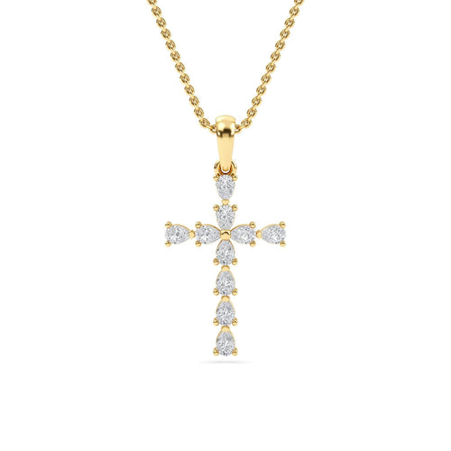 Belle Diamond Pendant in 9K Yellow Gold - product image 1