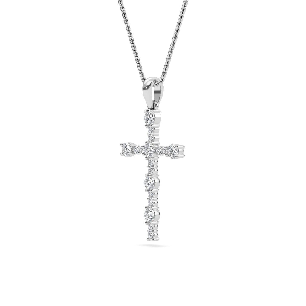 Florence Diamond Pendant - white gold product image 4